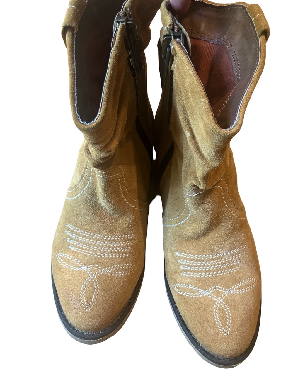 Sundance Etta Western Slouch Boots Size 7